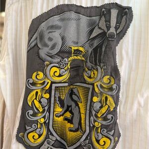 Hufflepuff Reap What you Sew button up